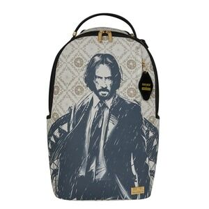 Sprayground John Wick Sketchy Backpack🔥New Black Bookbag Large School Bag